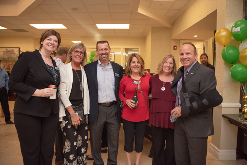 Team Mainstreet posing for a portrait during Clermont's 2nd Anniversary Celebration